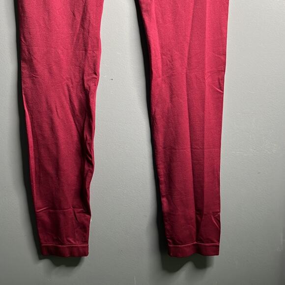 No Boundaries Maroon Leggings Size Large - Picture 5 of 6